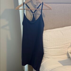 Outdoor Voices Navy Blue Strappy Athletic Dress